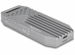 Delock M.2 NVMe SSD Gehäuse USB 40 Gbps - werkzeugfrei