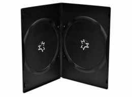 MediaRange DVD-Leerhülle schmal für 7 Dics 9mm schwarz 100St