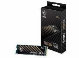 MSI SSD SPATIUM M450 500 GB M.2 PCIe Gen4 NVMe 3D NAND Rašymo greitis 2300 MBytes/s Skaitymo greitis 3600 MBytes/s 2,15 mm TBW 300 TB MTBF 1500-3400 hodin S7883400P