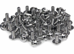 StarTech.com PC Mounting Computer Screws M3 x 1/4in Long Standoff - Screw kit - 0.2 in (pack of 50) - SCREWM3 - Sada šroubů - 6.3 mm (balení 50) - pro P/N: PCSCREWKIT