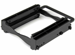 StarTech.com Dual 2.5" SSD/HDD Mounting Bracket for 3.5" Drive Bay - Tool-Less Installation - 2-Drive Adapter Bracket for Desktop Computer (BRACKET225PT) - Bay adaptér pro datový sklad - 3.5" to 2 x 2