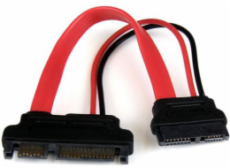 StarTech.com 6in Slimline SATA to SATA Adapter with Power - Slim SATA (F) to SATA (M) - Slimline Serial ATA to SATA (SLSATAADAP6) - Adaptér SATA - Serial ATA 150/300/600 - Slimline SATA (F) do SATA co
