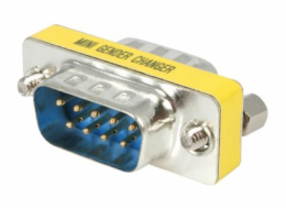 StarTech.com Slimline Serial DB9 Gender Changer - M/M - Serial gender changer - DB-9 (M) to DB-9 (M) - GC9SM - Sériová redukce (samčí-samičí) - DB-9 (M) do DB-9 (M) - pro P/N: IC232TTL