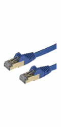 Patchcord StarTech CAT6A, STP, 1m, modrý (6ASPAT1MBL)