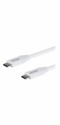 StarTech USB-C - USB-C kabel USB 2 m bílý (USB2C5C2MW)
