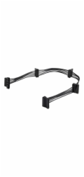 StarTech SATA 15-pin - SATA 15-pin x4, 0,4 m, černá (PYO4SATA)
