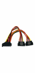 StarTech SATA 15-pin - SATA 15-pin x2, 0,15 m, vícebarevný (PYO2LSATA)