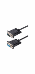 StarTech DB-9 - DB-9, 3m, černá (9FMNM-3M-RS232-CABLE)