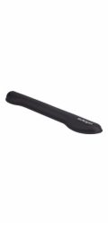 StarTech Foam Keyboard Wrist Rest for Ergonomic Typing Support, Padded Non-Slip Keyboard Cushion, Laptop or Desktop Computer Keyboard Wrist, Hand & Arm Rest, Soft Black Nylon Rest Pad - Soft Black Wri