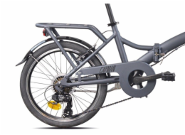 Skládací kolo Outliner, 20", šedé