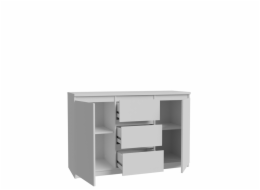 Komoda Domoletti CHLK231-U42, bílá, 42,2x121,2x79,9 cm
