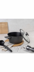 Berlinger Haus TITANIOVÝ HRNEC S VÍKEM 24cm BERLINGER HAUS BH-8131 ANTRACIT