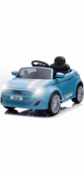 Elektrické autíčko Milly Mally Fiat 500e modré