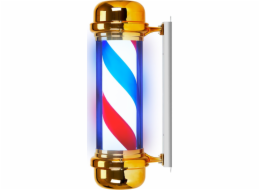 Activeshop Osvětlené stropní svítidlo holičství BB-02 zlaté, velké