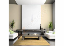 Azzardo závěsné svítidlo STYLO 1 bílé závěsné svítidlo (MD1220-1-WH | AZ0206) - Azzardo - lustr