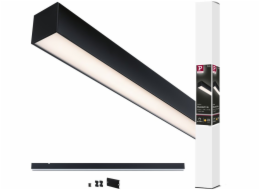 Paulmann Lineární svítidlo LINION LED systém 17W 1m 3000K IP20 24V černá RAL 9004 / hliník