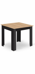 Leobert Stůl NP 80x80, nohy Artisan, černé