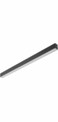 GTV LED lineární svítidlo Luna-a LD-LUN40WNB-00-A 40W 3200lm AC220-240V 50-60Hz 100 stupňů ra>80 pf>0,9 al/ks 4000K 120cm černé