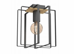 Luminex Stropní svítidlo Kortez 4459 1x15W E27 černé/dřevěné