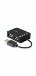 Conceptronický USB HUB 4 USB porty černý (C4PUSB2)