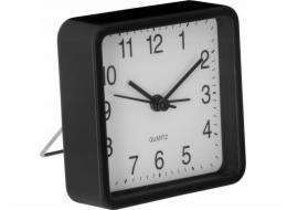 Atmosphera Tiché stolní hodiny do ložnice, budík s mechanismem QUARTZ, černé