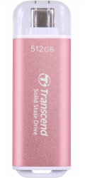Externí SSD disk Transcend USB-C 512GB EXT. PINK/TS512GESD300P TRANSCEND