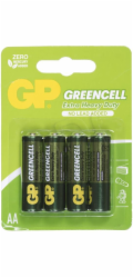 Baterie AA (R6) Zn-Cl GP Greencell  4ks