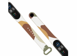 Hurtel Strap Moro náramek pro Xiaomi Mi Band 6 / Mi Band 5 silikonový řemínek Camo Watch náramek (13)