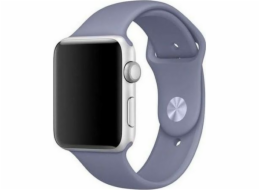 Řemínek Mercury Silicon Apple Watch 44mm levandule/levandule
