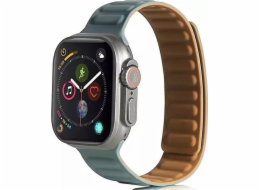 Beline Beline Apple Watch Magnetický řemínek 38/40/41 mm zelená/zelená