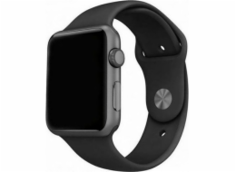 Mercury Silicon Apple Watch řemínek 38/40/41 mm černo/černý