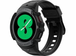 Spigen Řemínek Rugged Armor Pro pro Samsung Galaxy Watch 4 44mm v tmavě šedé barvě