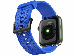 Hurtel Watch Strap Y řemínek pro hodinky 7 / 6 / 5 / 4 / 3 / 2 / SE (45 / 44 / 42 mm) páskový náramek k hodinkám modrý