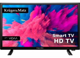 Kruger & Matz  24palcový Smart VIDAA DVB-T2 televizor