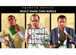 Rockstar Games Grand Theft Auto V: Premium Online Edition a balíček karet Whale Shark pro Xbox One, digitální verze
