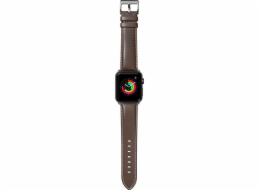 Řemínek k hodinkám Laut Laut Oxford - Originální kožený řemínek Apple Watch 42/44 mm (Espresso)