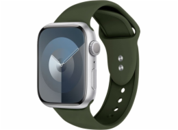 Crong Crong Liquid - Řemínek pro Apple Watch 38/40/41 mm (zelený)