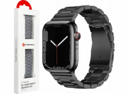 ForCell Řemínek FORCELL F-DESIGN FA10 pro APPLE Watch 38 / 40 / 41 mm černý