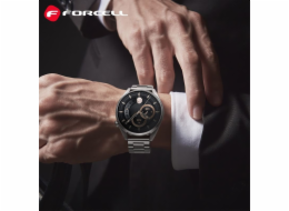 ForCell Řemínek FORCELL F-DESIGN FS06 pro hodinky SAMSUNG 22 mm stříbrný