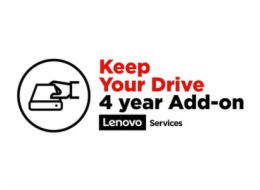 Lenovo Keep Your Drive Add On - Prodloužená dohoda o službách (pro desktopy) - 4 let - pro ThinkCentre M60; M70q Gen 3; M70q Gen4; M70s Gen 3; M70t Gen 3; ThinkCentre neo 50