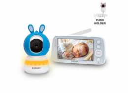 EVOLVEO Baby Monitor N5 - Set videochůvičky s 360° dohledem, obousměrnou komunikací a ukolébavkami,