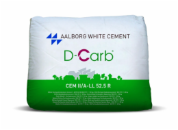 NENURODYTA_V Bílý cement D-CARB 52,5R 25 kg (1,5 t)