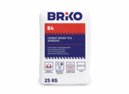 BRIKO Lepidlo na dlaždice B4, 25 kg