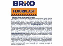 BRIKO Plastifikátor betonu Floorplast 4-108, 5 l