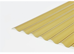 SALUX PVC SINUS 0,7X900X2000MM BRONZOVÝ PLECH