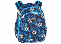 COOLPACK Školní batoh Soccer, modro/světle modrý
