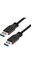 LOGILINK CU0040 LOGILINK - Kabel USB 3.0 Type- A Male typu samec 3m, černá