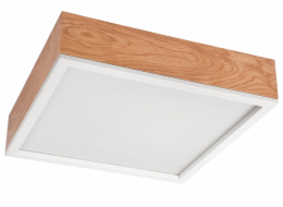 Lamkur Stropní svítidlo Oak Square 49038 4x15W E27 dub/bílá