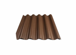 ETERNIT Vlnitý plech BANGA 5B, 875 x 920 mm, hnědý