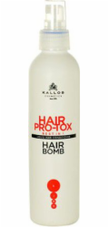 Kondicionér na barvené, poškozené vlasy Kallos Hair Pro-Tox Hair Bomb Conditoner 200ml